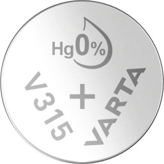 Varta Varta V315 (SR67) Zilveroxide knoopcel-batterij / 1 stuk