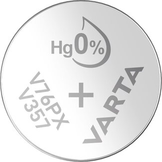 Varta Varta V357 (SR44/V13GS) Zilveroxide knoopcel-batterij / 1 stuk