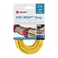 Velcro One-Wrap klittenband kabelbinders 330 x 12mm / geel (25 stuks)