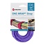 Velcro One-Wrap klittenband kabelbinders 330 x 12mm / paars (25 stuks)