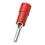 Pen kabelschoen (m) - 1,9mm / rood (100 stuks)