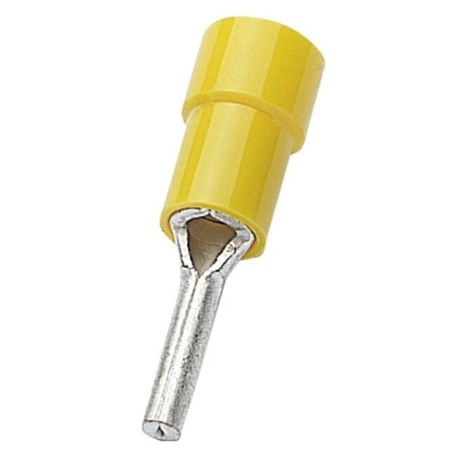 Pen kabelschoen (m) - 2,9mm / geel (100 stuks)