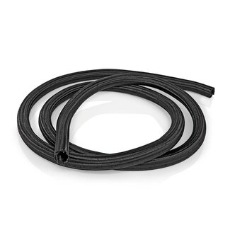 Nedis Nedis nylon kabelsleeve zelfsluitend - 15mm / zwart - 2 meter