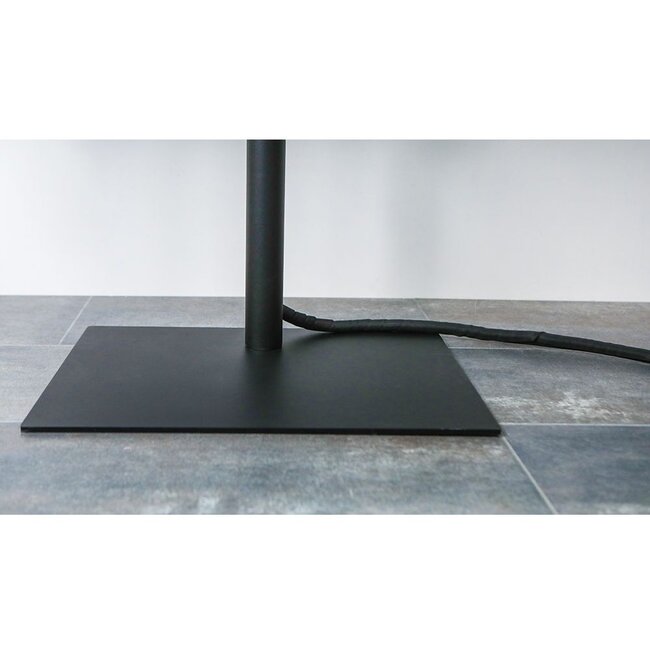 Cavus polyester kabelsleeve zelfsluitend - 10mm / zwart - 1 meter