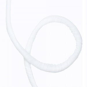 Cavus polyester kabelsleeve zelfsluitend - 19mm / wit - 3 meter