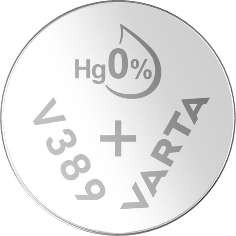 V 389 Stk.1 - Battery Button cell 81mAh 1,55V V 389 Stk.1