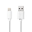 Nedis 8-pins Lightning naar USB-A kabel - USB2.0 - tot 2,4A / wit - 1 meter