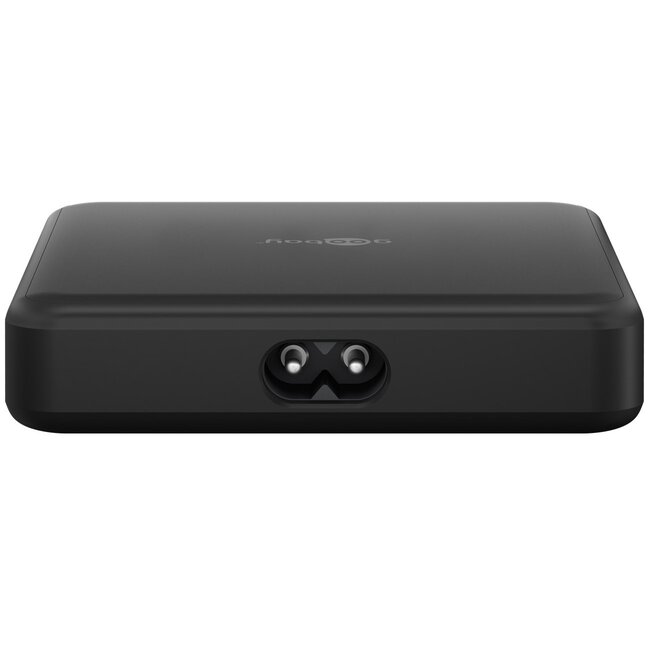 Goobay thuislader met 2 USB-C PD en 2 USB-A QC poorten - GaN - 65W / zwart