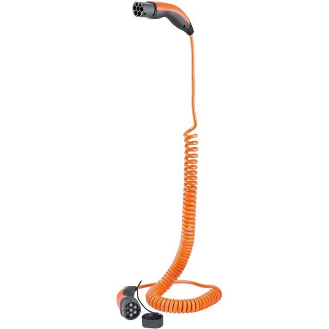 LAPP EV Type 2 - EV Type 2 spiraal oplaadkabel - 11kW / oranje - 5 meter