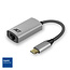 ACT USB-C naar RJ45 Gigabit LAN adapter - USB3.0 - CAT6 / aluminium - 0,15 meter