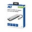 ACT USB-C naar HDMI 4K 30Hz, 2x USB-A, USB-C PD 60W en (Micro) SD adapter / aluminium - 0,15 meter