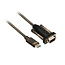 ACT USB-C (m) naar 9-pins SUB-D (m) seriële RS232 adapter / Prolific chip - 1,5 meter
