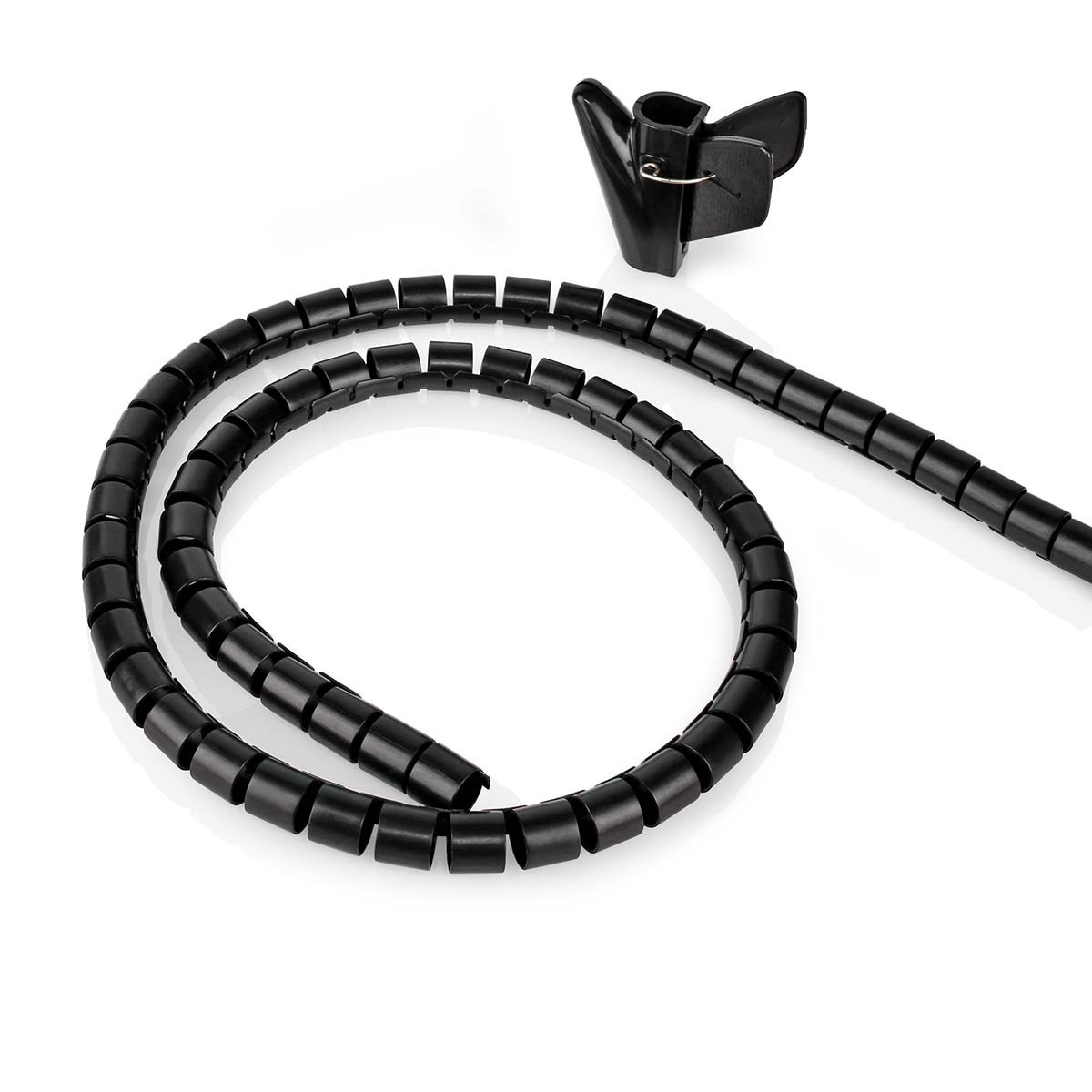 Nedis Kabelmanagement | Sleeve | 2.00 m | 1 Stuks | Maximale kabeldikte: 16 mm | PE | Zwart