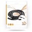 Nedis cable eater kabelslang met rijgtool - 13-16 mm / 2m / zwart