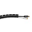 Nedis cable eater kabelslang met rijgtool - 23-28 mm / 2m / zwart