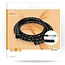 Nedis cable eater kabelslang met rijgtool - 23-28 mm / 2m / zwart