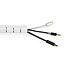 Nedis cable eater kabelslang met rijgtool - 28-32 mm / 2m / wit