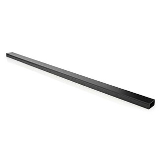 Nedis Nedis aluminium kabelgoot met cover en zelfklevende plakstrip - 110 x 5 cm / zwart