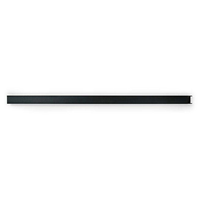 Nedis aluminium kabelgoot met cover - 110 x 5 cm / zwart