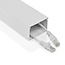 Nedis aluminium kabelgoot met cover - 110 x 6 cm / wit