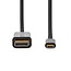 Nedis USB-C naar DisplayPort 4K 60Hz kabel / zwart - 2 meter