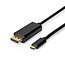 Nedis USB-C naar DisplayPort 4K 60Hz kabel / zwart - 2 meter