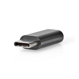 Nedis Nedis USB-C (m) - Micro USB (v) adapter - USB2.0 / zwart