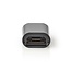 Nedis USB-C (m) - Micro USB (v) adapter - USB2.0 / zwart