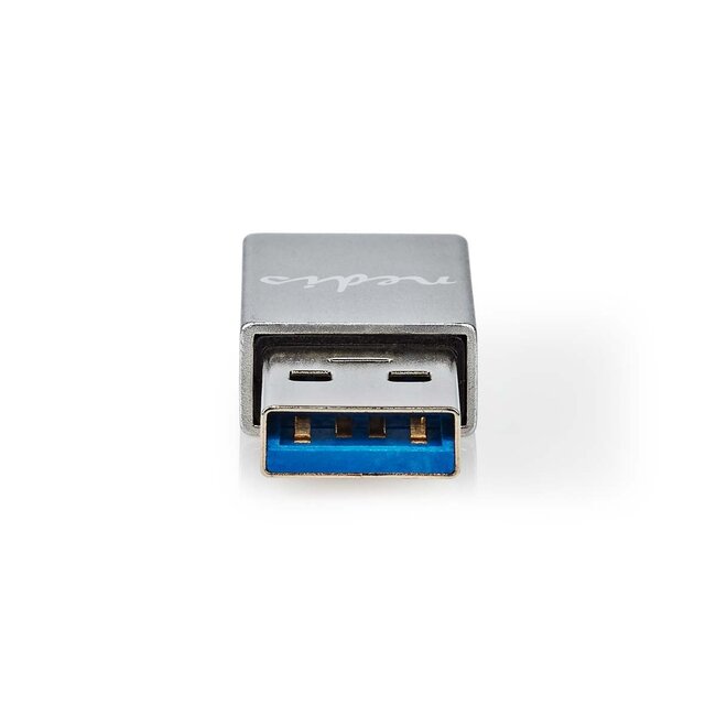 Nedis USB-A (m) - USB-C (v) adapter - USB3.0 / aluminium