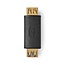 Nedis USB-A (v) - USB-A (v) koppelstuk - USB3.0 / zwart