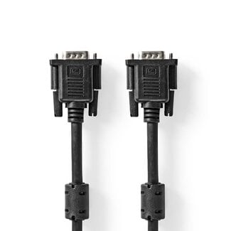 Nedis Nedis VGA monitor kabel / zwart - 2 meter