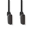 Nedis 21-pins Scart kabel / zwart - 2 meter