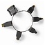 Nedis multi-adapter kit voor HDMI schermen / zwart
