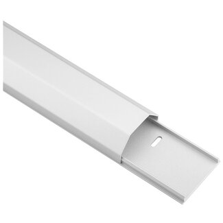 Goobay Goobay aluminium kabelgoot - 110 x 5 cm / wit