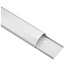 Goobay aluminium kabelgoot - 110 x 5 cm / wit