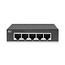 ACT Gigabit Ethernet Switch met 5 poorten - metalen behuizing / zwart