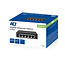 ACT Gigabit Ethernet Switch met 5 poorten - metalen behuizing / zwart