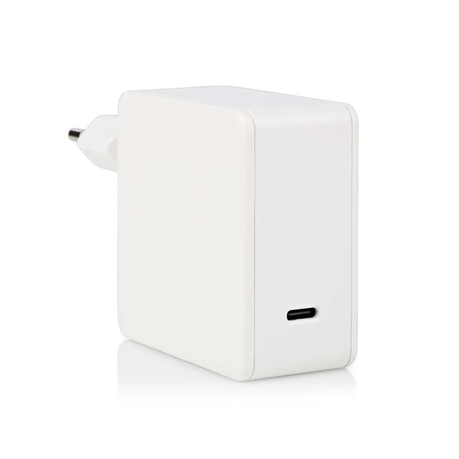 Nedis thuislader met 1 USB-C PD poort - Smart IC - GaN - 100W / wit
