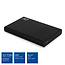 ACT HDD behuizing voor 2,5'' SATA HDD/SSD - USB3.1 (10 Gbps) - kunststof (toolless) / zwart