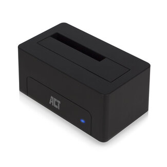 ACT ACT Docking Station voor 2,5'' en 3,5'' SATA HDD/SSD - USB3.0 (5 Gbps) / zwart