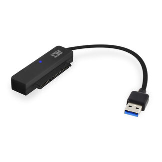 ACT ACT USB-A naar SATA adapter voor 2,5'' HDD/SSD - USB3.0 (5 Gbps) / zwart