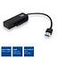 ACT USB-A naar SATA adapter voor 2,5'' en 3,5'' HDD/SSD - USB3.0 (5 Gbps) / zwart