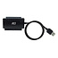ACT USB-A naar SATA/IDE adapter voor 2,5'', 3,5'' en 5,25'' HDD/SSD - USB3.0 (5 Gbps) / zwart