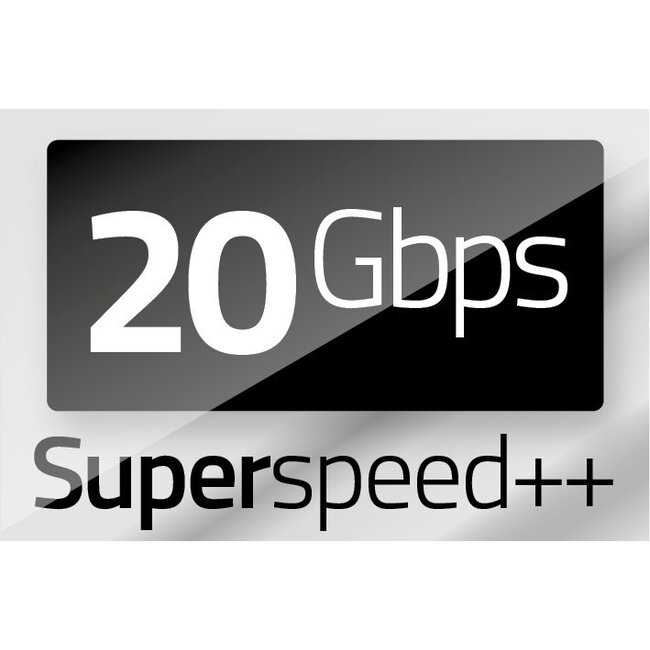 Nedis USB-C naar USB-C kabel - USB4 (tot 20 Gbit/s) - PD3.1 tot 240W - video tot 8K 60Hz / zwart - 2 meter