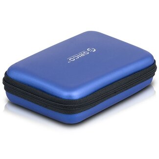 Orico Orico beschermcase met ritssluiting voor externe 2,5'' HDD/SSD / blauw