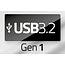 Gembird externe USB CD/DVD-Rom drive (lezen en branden) - USB-A/USB-C - USB3.0 / zwart