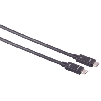 S-Impuls UltraFlex USB-C naar USB-C kabel - USB4 (tot 40 Gbit/s) - PD tot 100W - video tot 8K 60Hz / zwart - 1,5 meter