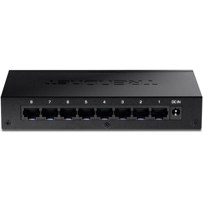 TRENDnet TEG-S83 Gigabit Ethernet Switch met 8 poorten / zwart