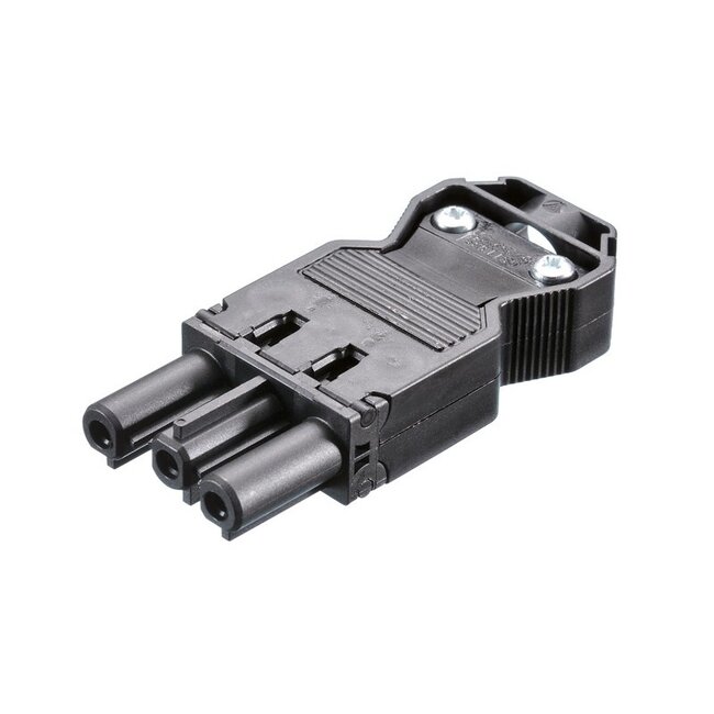 Bachmann installatiestekker connector - Wieland GST18® (v) / zwart