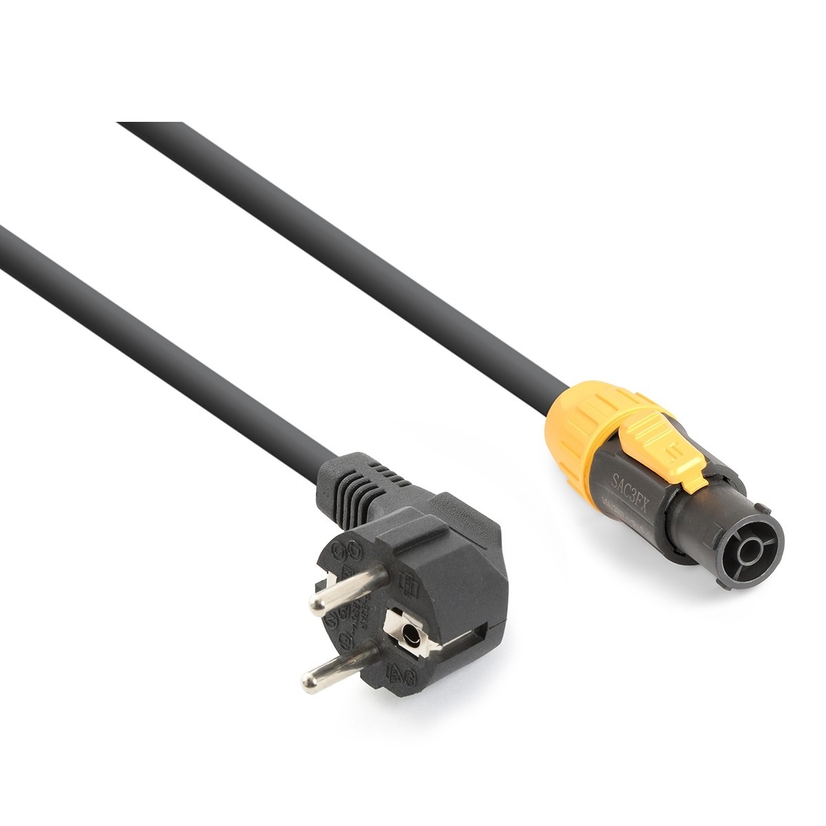 PD Connex Powercon True - Schuko stroomkabel IP65 - 1,5 meter
